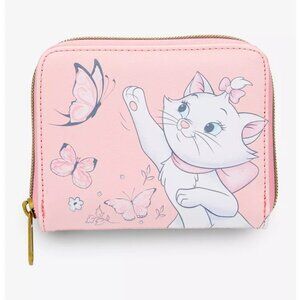 Loungefly Disney Aristocats Marie Wallet Butterfly Zip Around